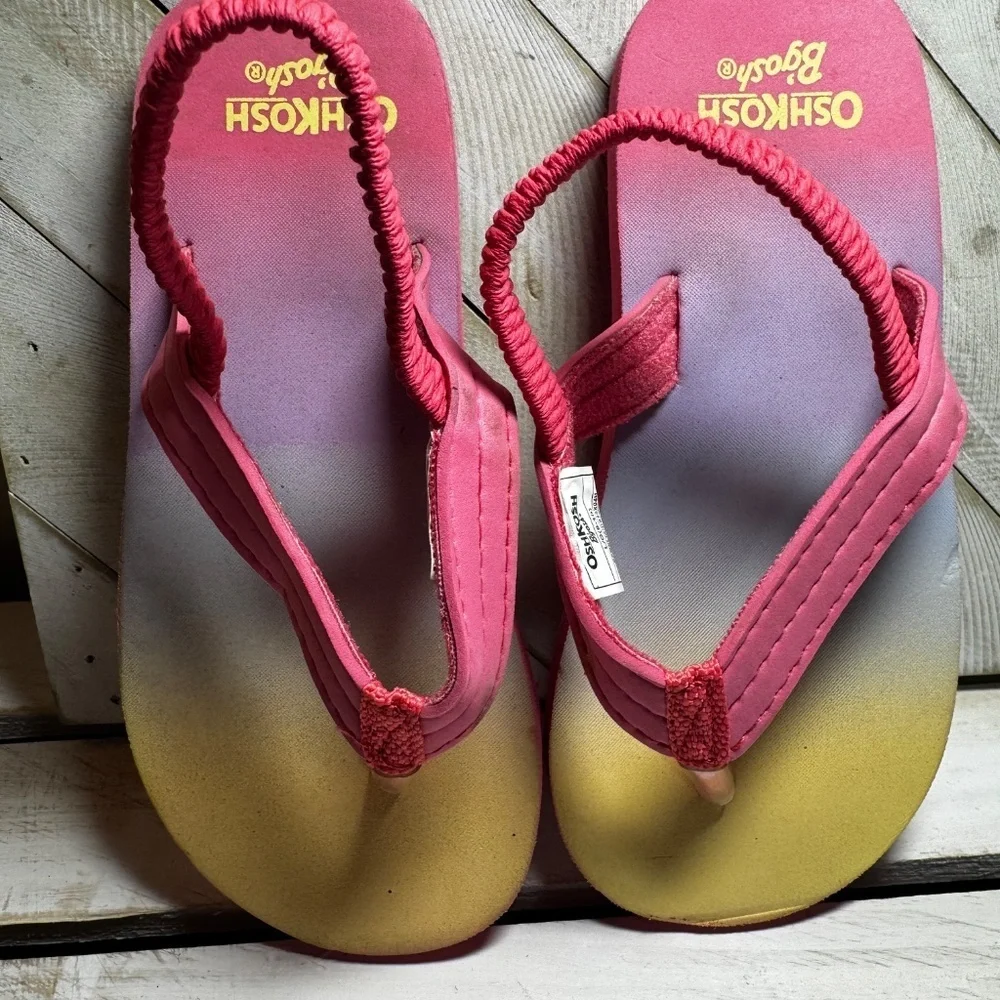 *** 3 PAIRS*** Sneakers, Slip-Ons, Flip Flops! Girls Shoes 3 Pair BUNDLE!!!